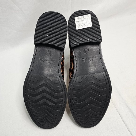 Clarks Clarkdale Arlo Padded Insole Chelsea Ankle Boots Shoes Leopard Womens 8.5 - Picture 7 of 10